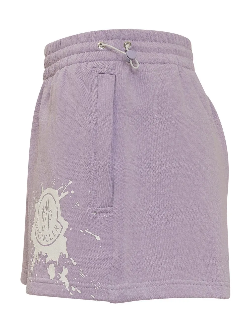 MONCLER Shorts con Stampa 