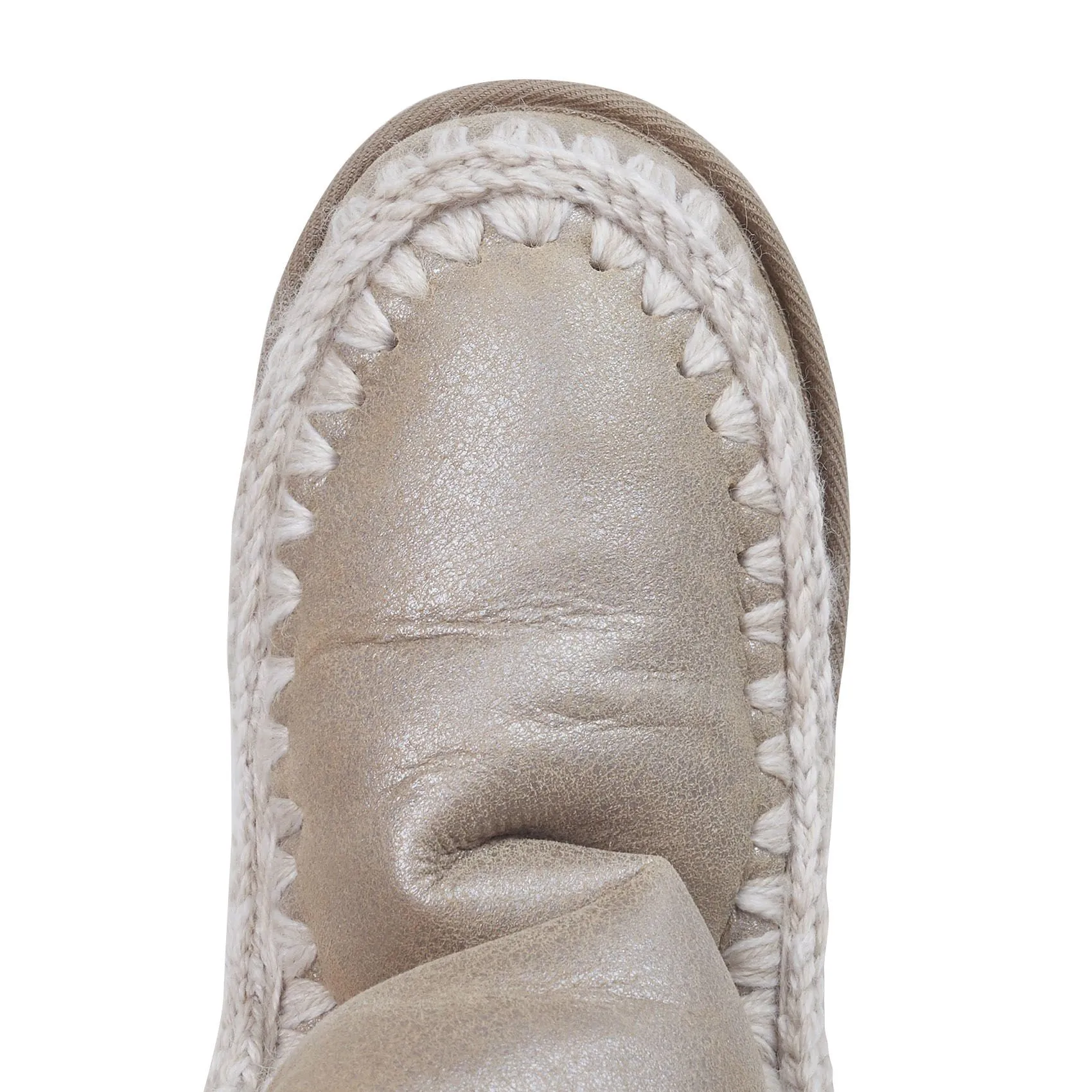  MOU   Stivali in shearling | Beige