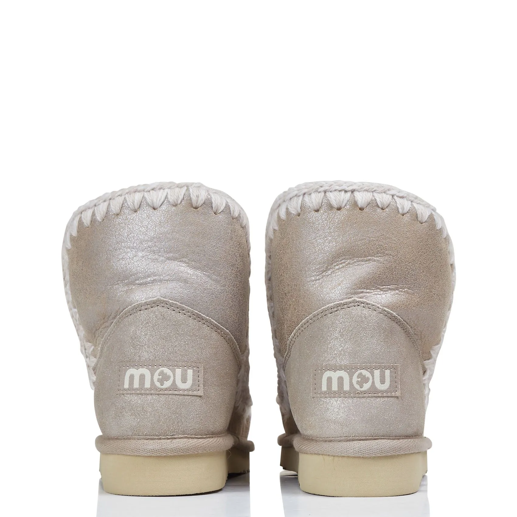  MOU   Stivali in shearling | Beige