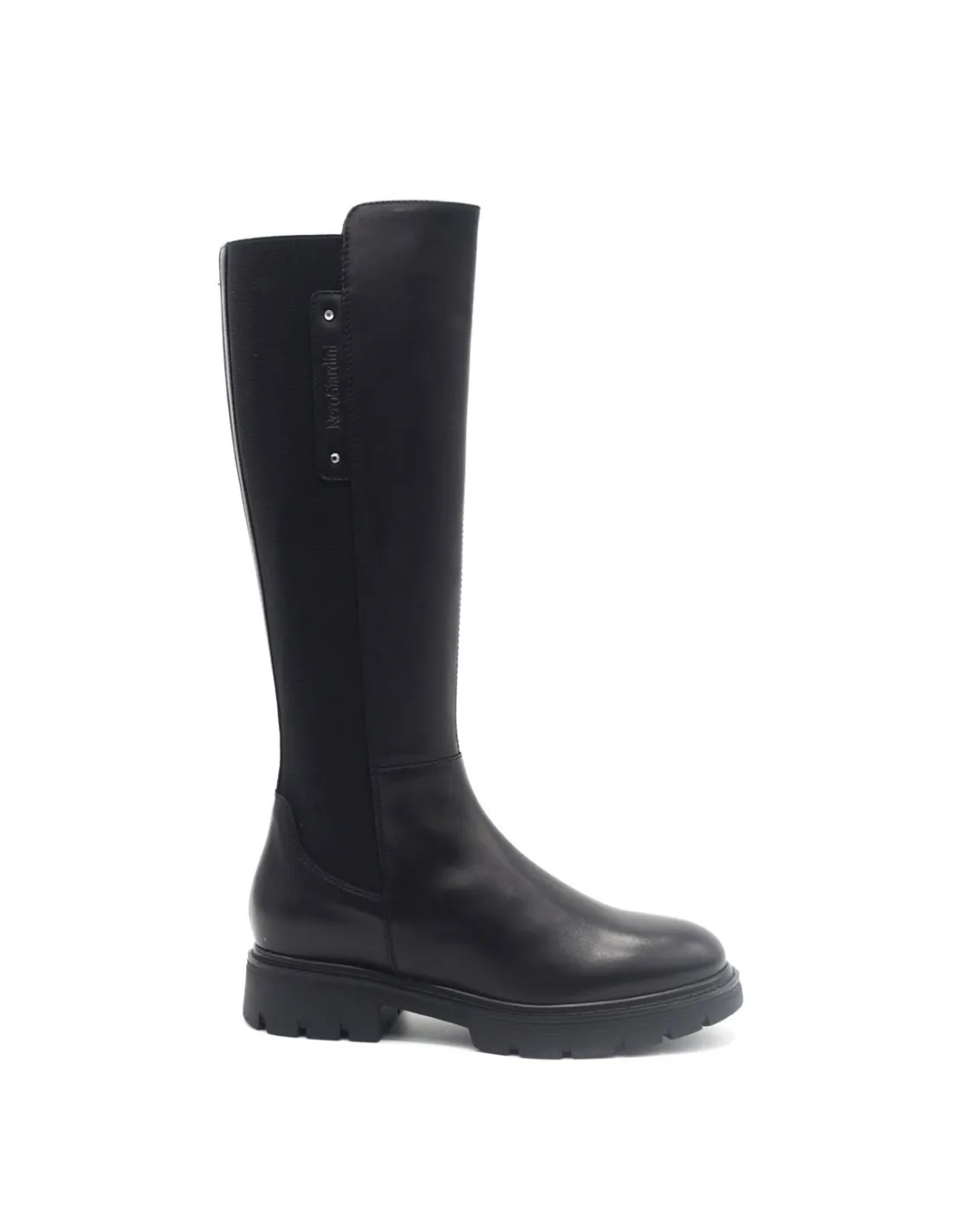 Nero Giardini stivale sportivo in pelle  