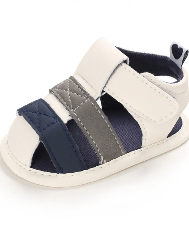 New Baby Boy Girl Scarpe Sandali Estate Tela antiscivolo Suola in gomma Non