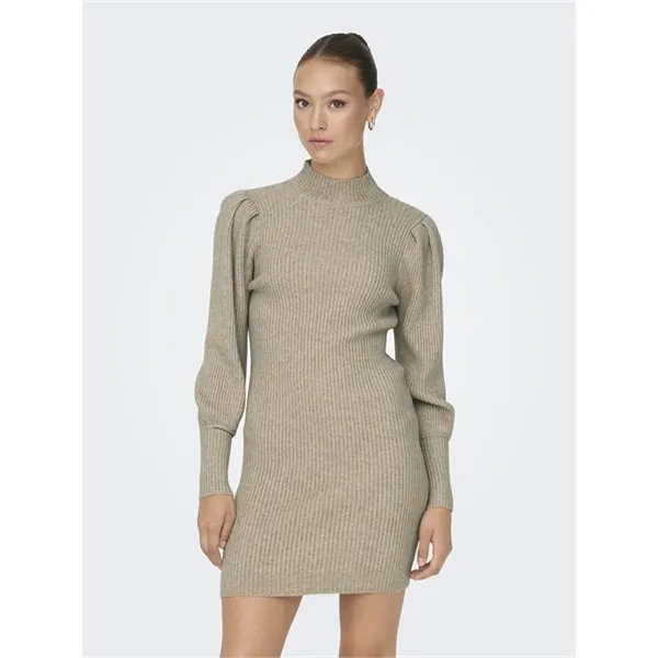 ONLY katia Vestito collo vulcano in maglina