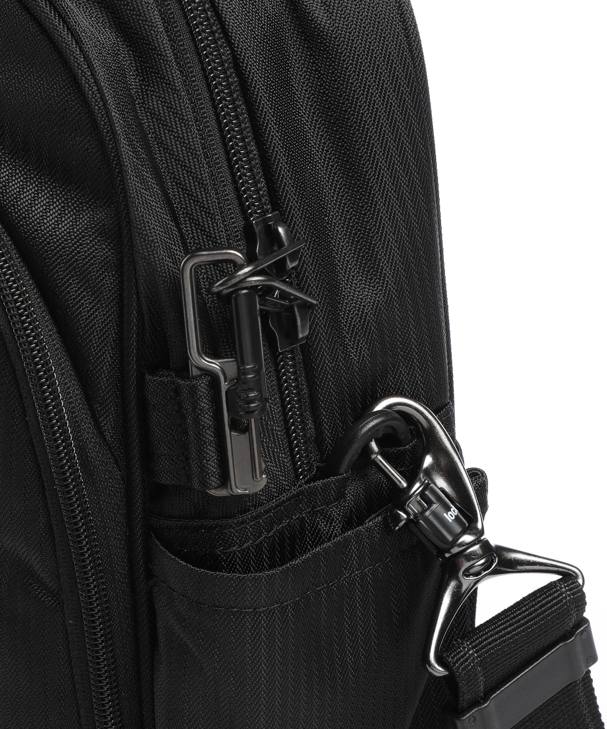  Pacsafe Metrosafe LS250 ECONYL Borsa a tracolla 12″ nylon riciclato nero  