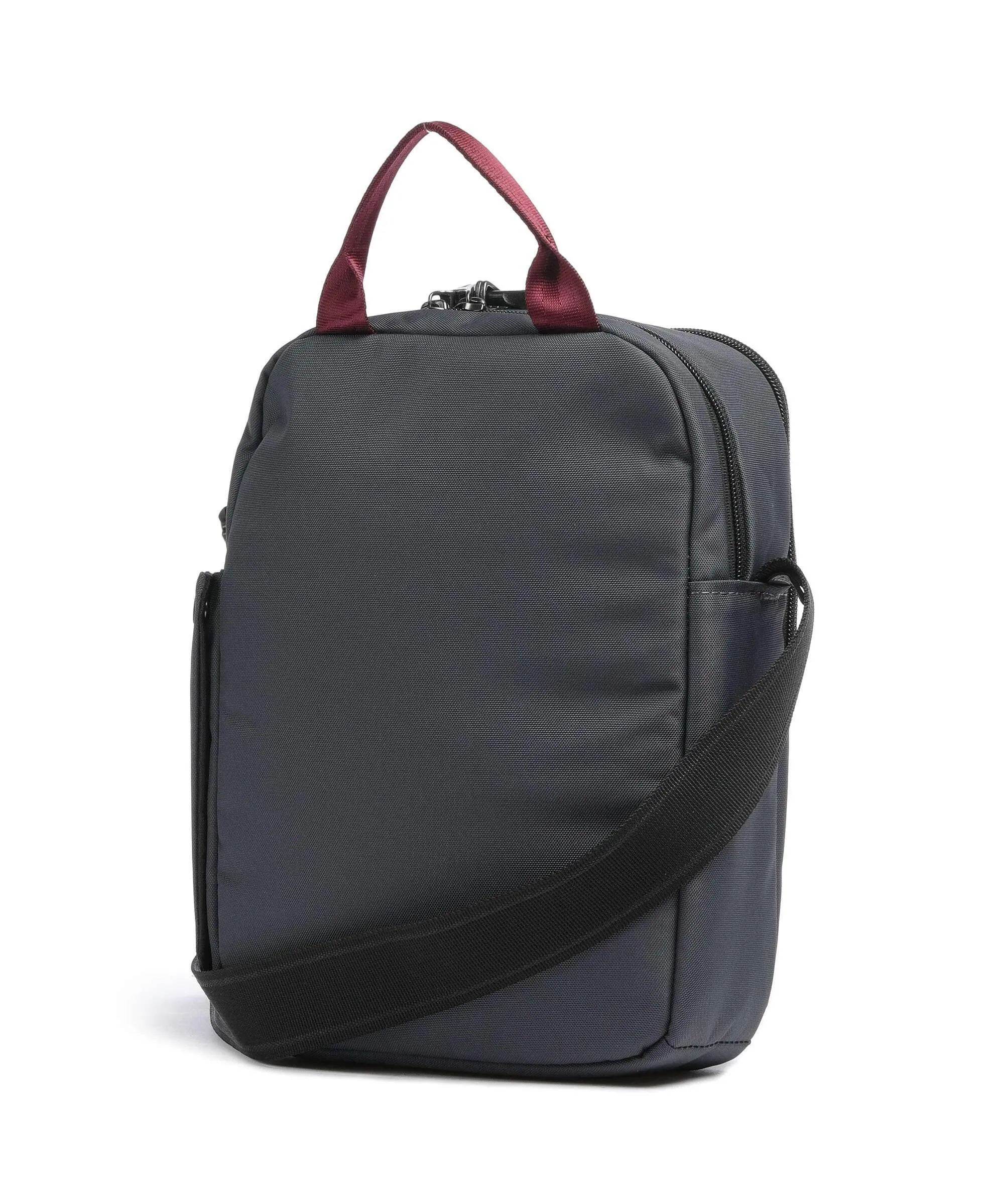  Pacsafe Metrosafe X vertical Borsa a tracolla 10″ poliestere riciclato grigio scuro  