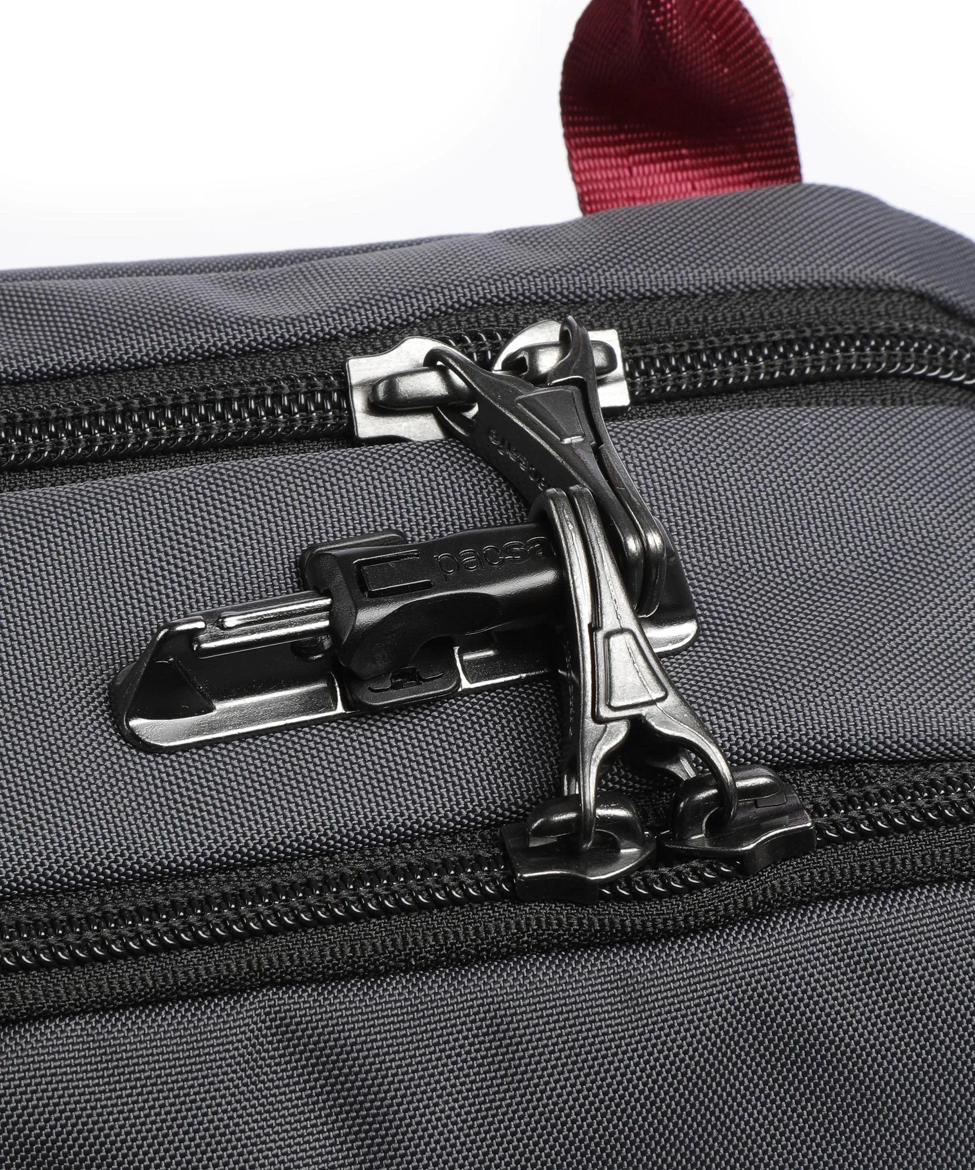  Pacsafe Metrosafe X vertical Borsa a tracolla 10″ poliestere riciclato grigio scuro  