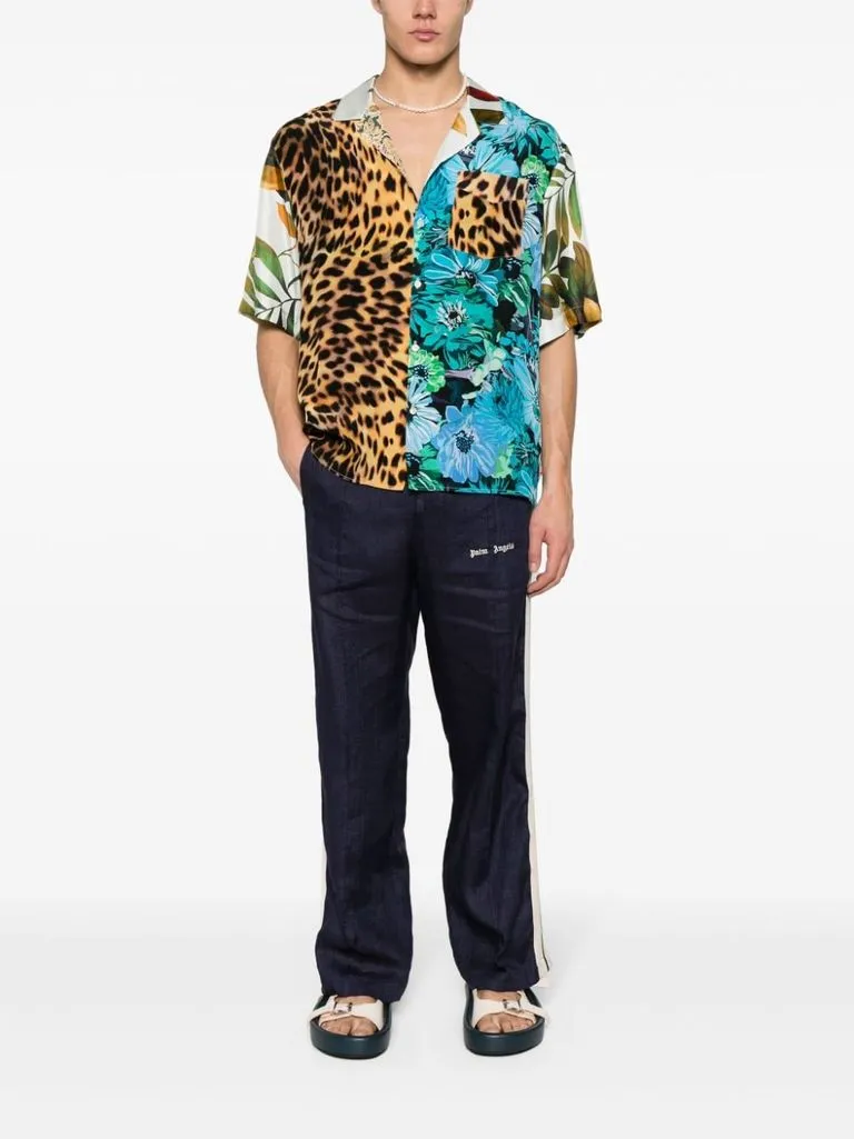palm angels Pantaloni dettaglio strisce