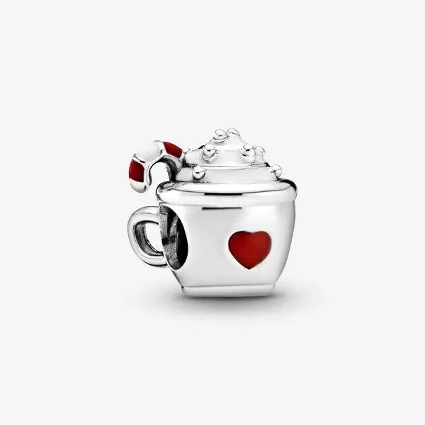 Pandora Charm Tazza di Cioccolata con Panna