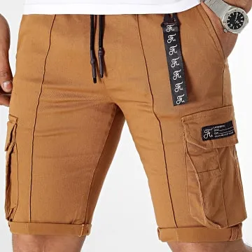 Pantaloncini Cargo Jogger 1120 Camel