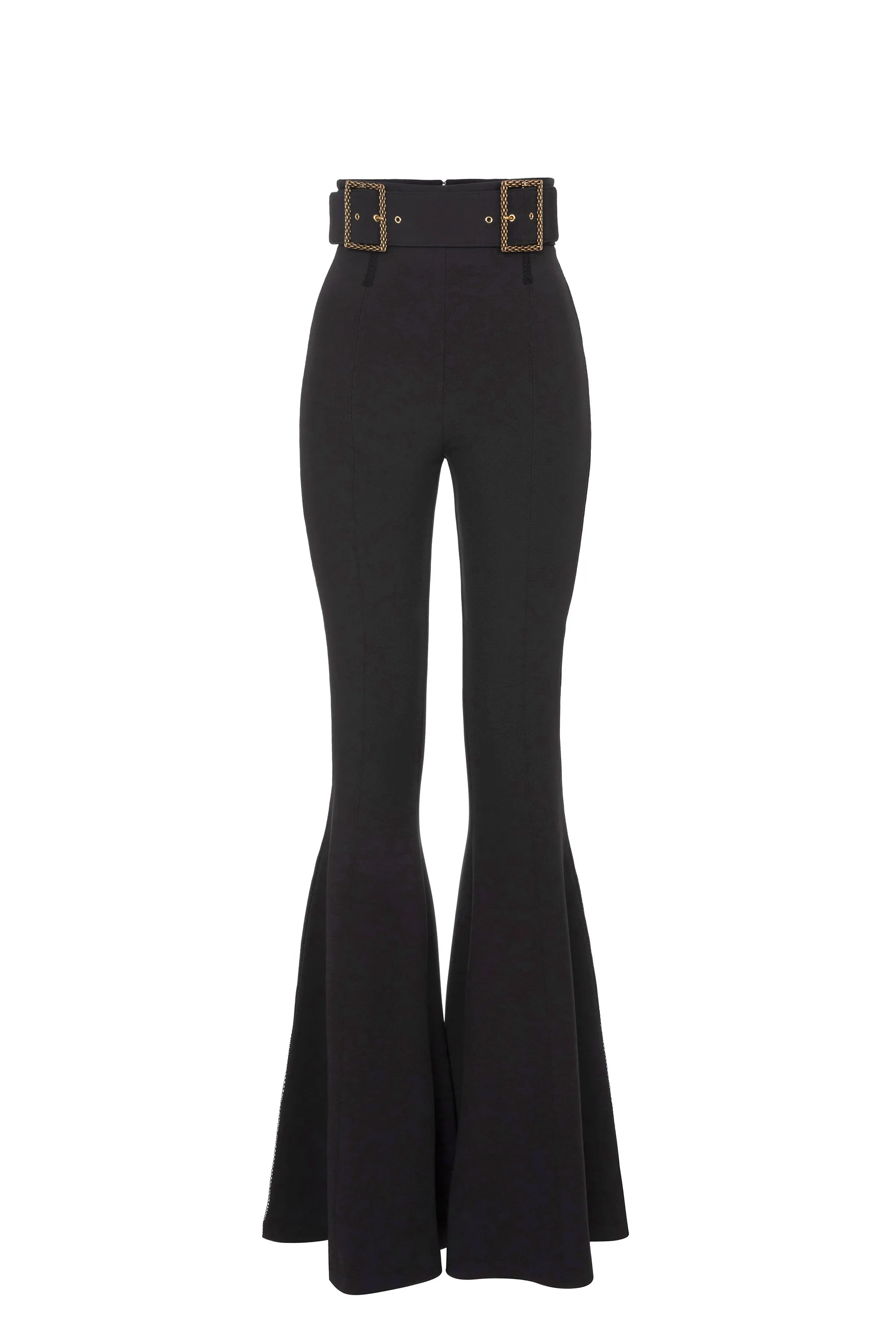 Pantalone ampio con motivo à jour