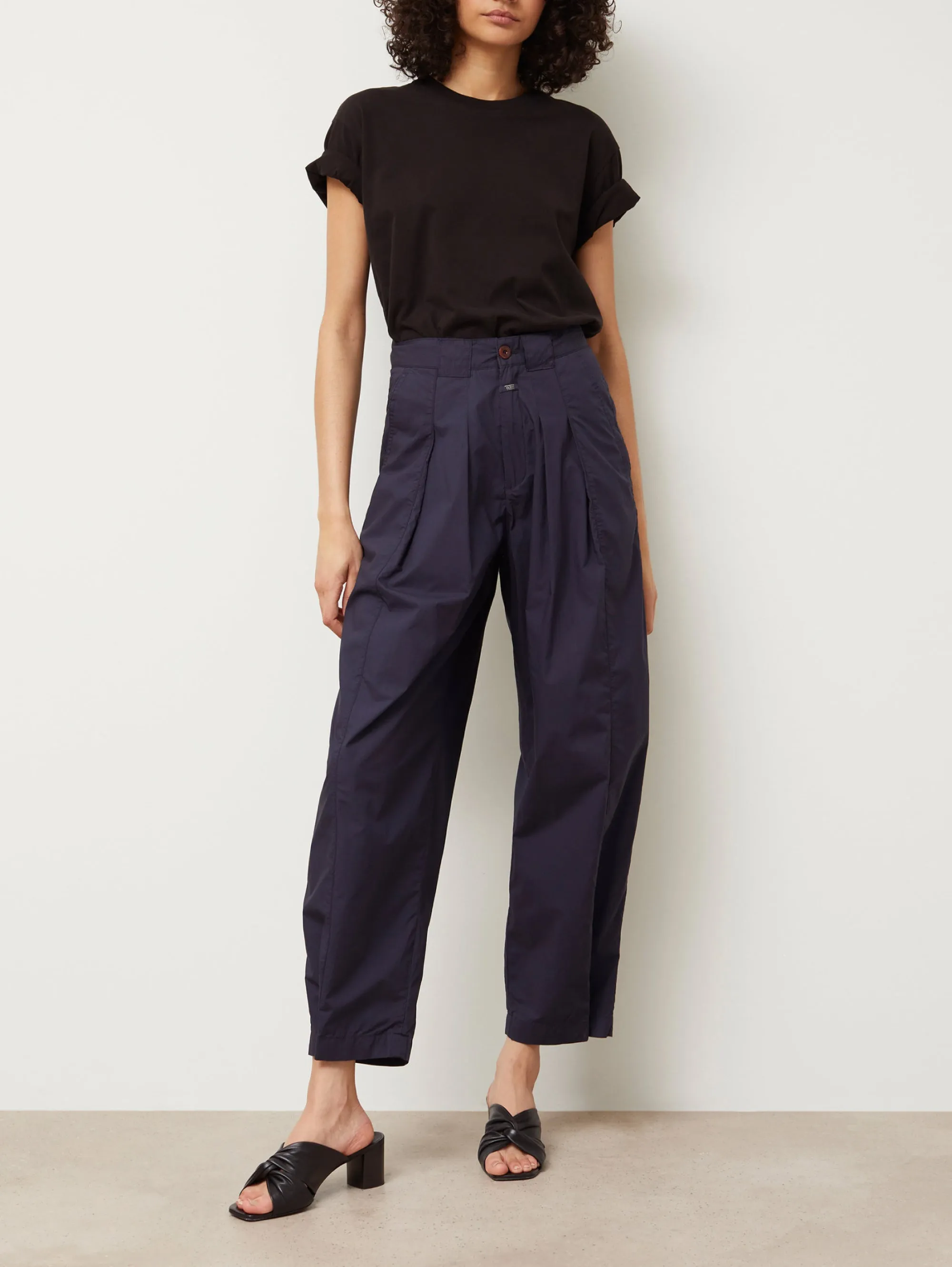 Pantalone con Pences Blu