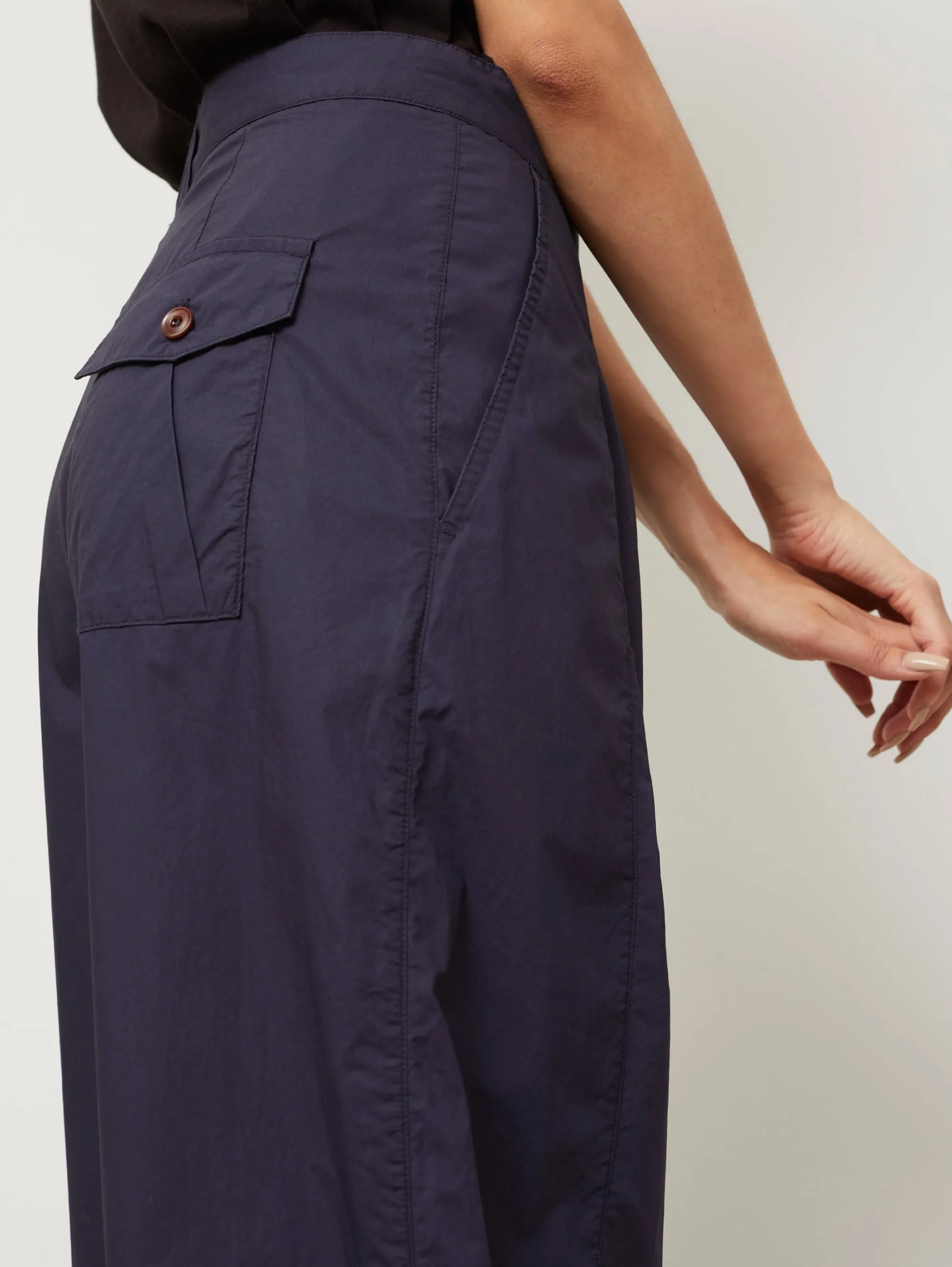 Pantalone con Pences Blu