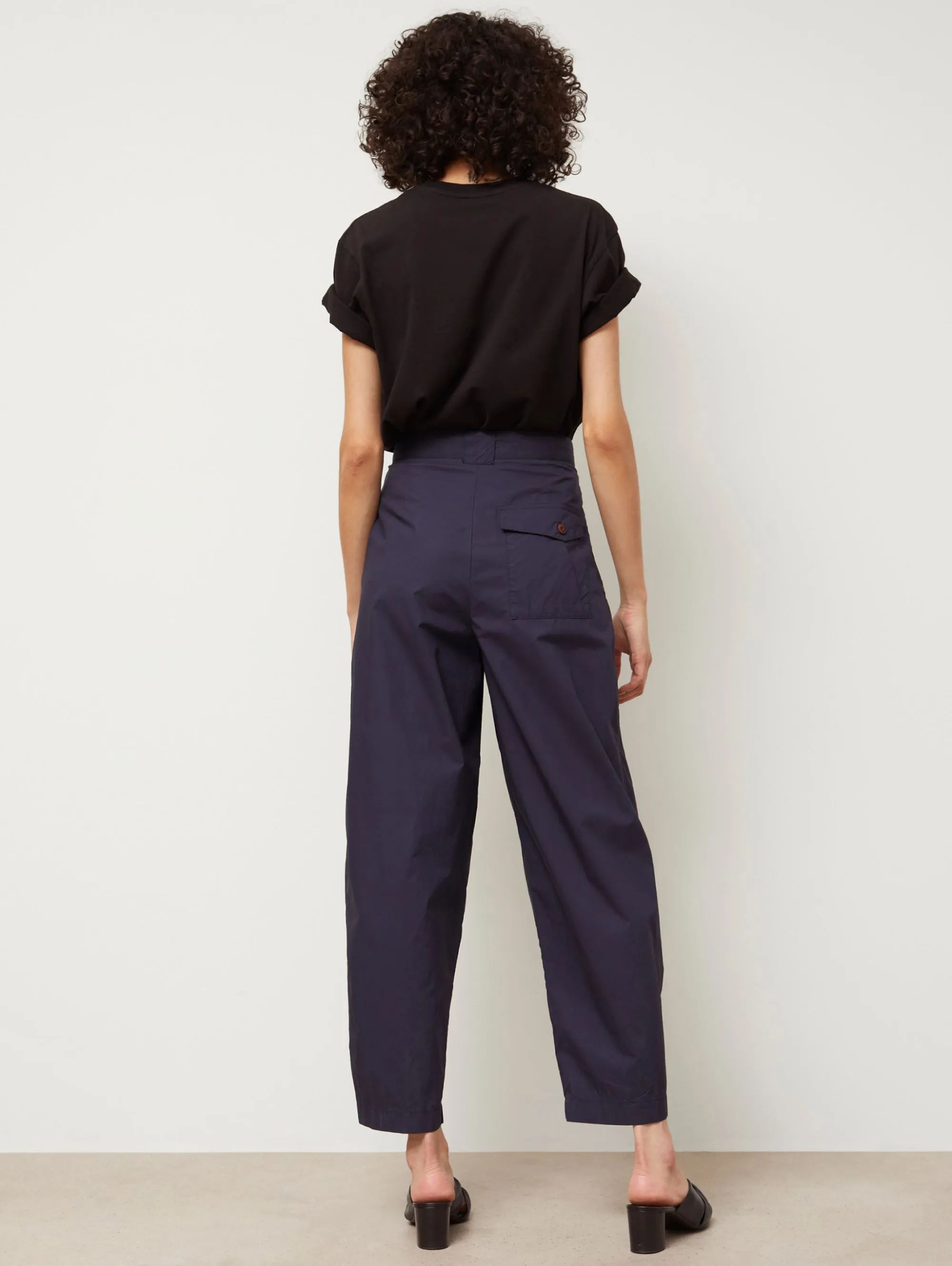Pantalone con Pences Blu