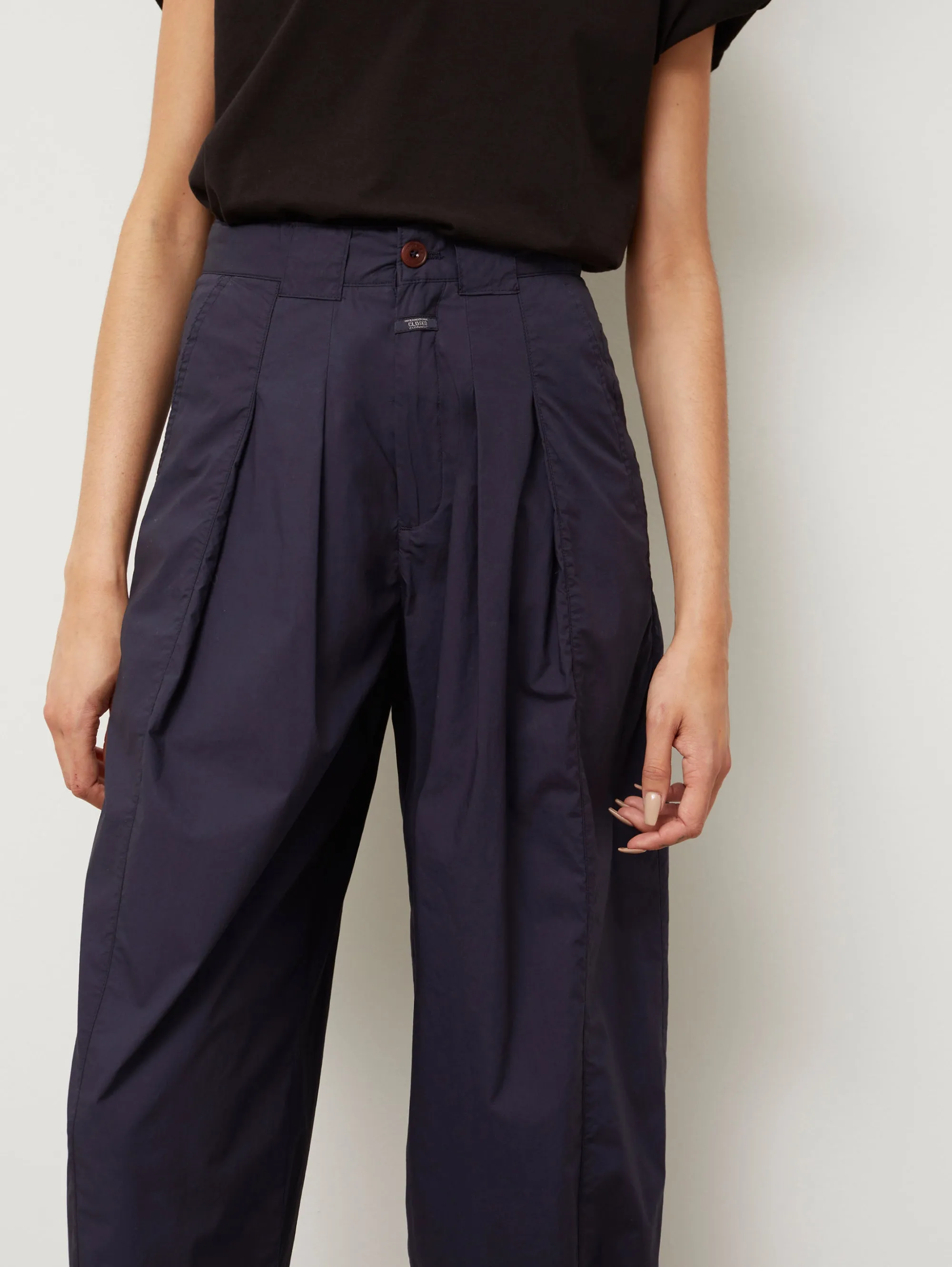 Pantalone con Pences Blu