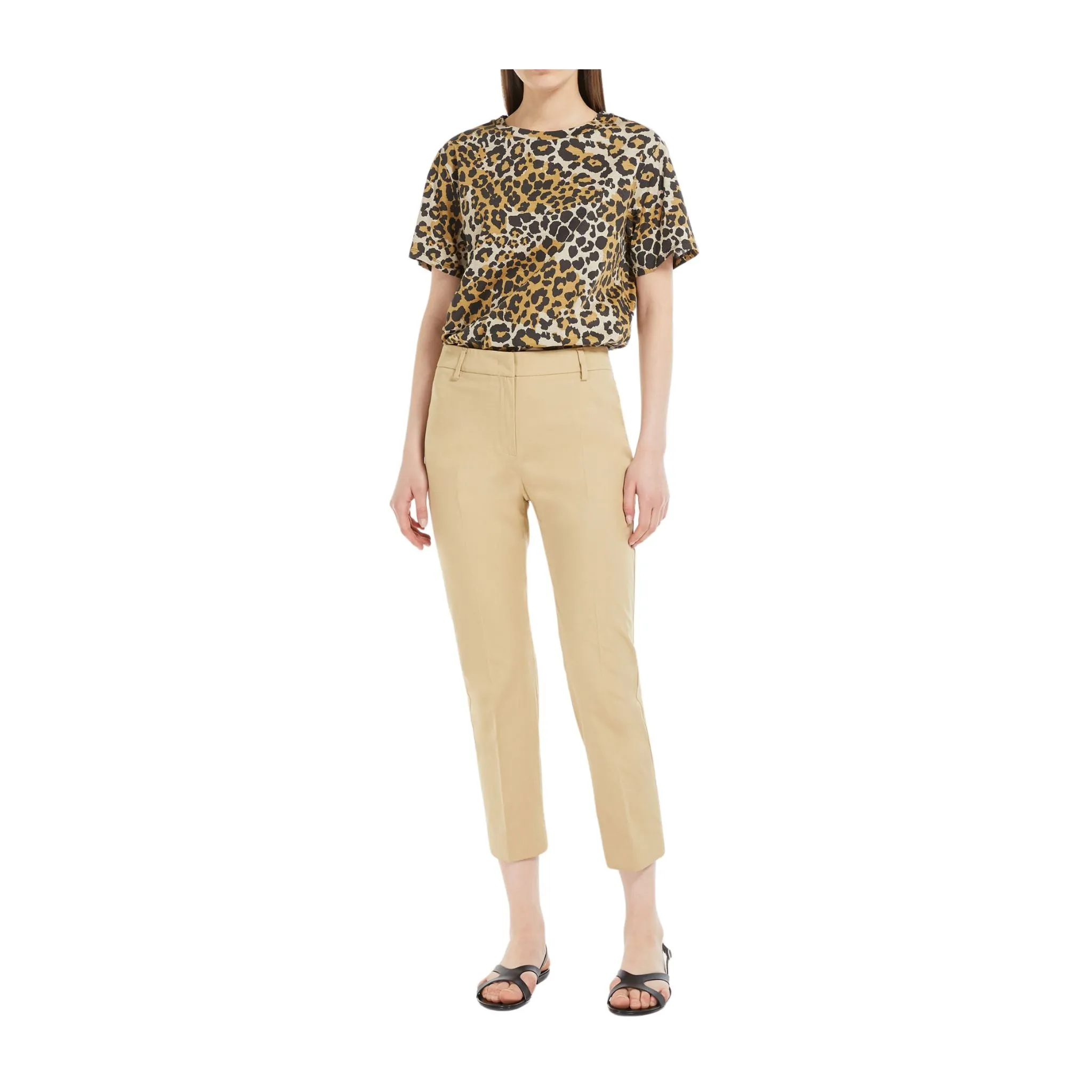 Pantalone Donna slim fit Beige