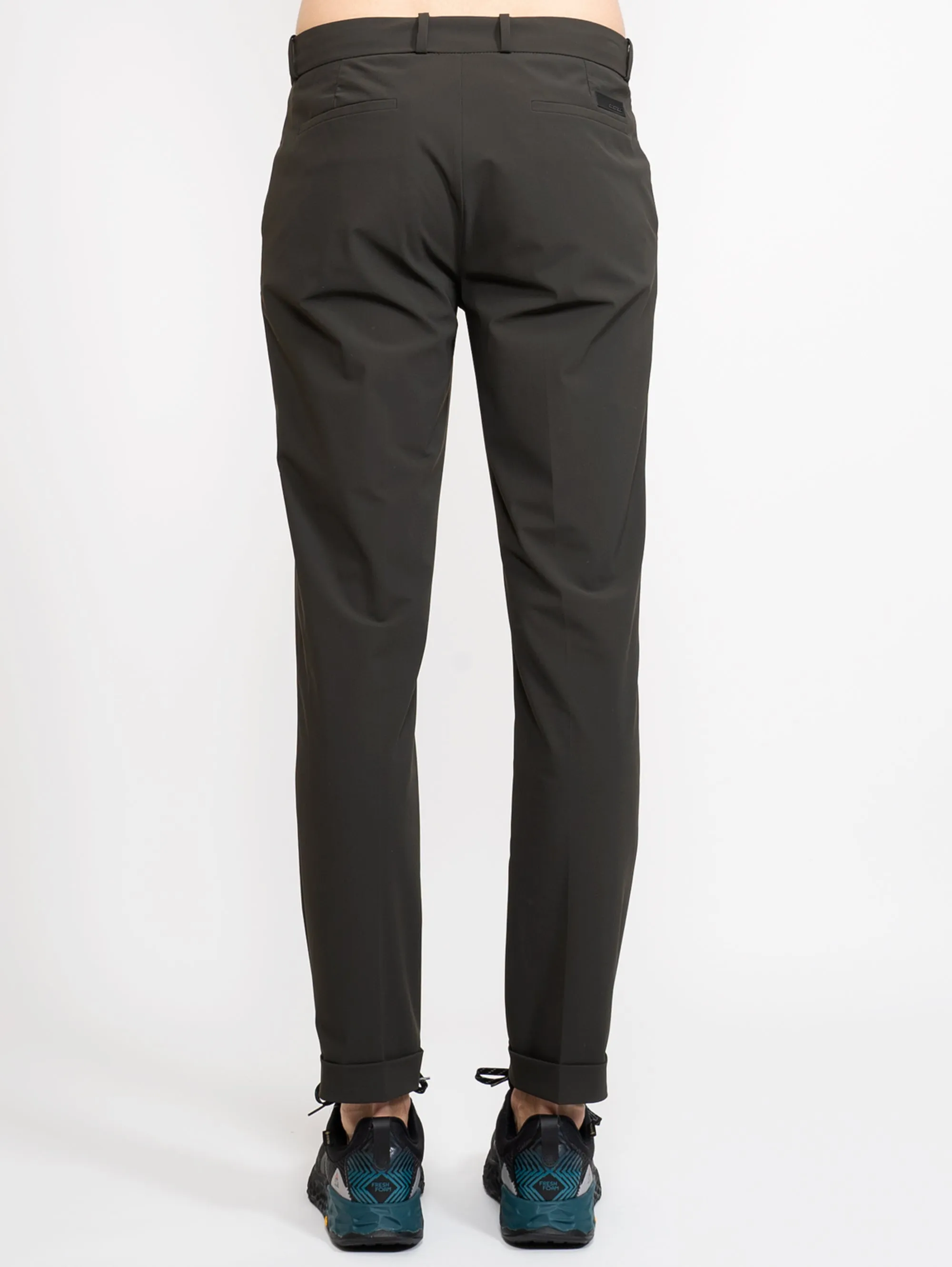 Pantalone in Tessuto Tecnico Verde