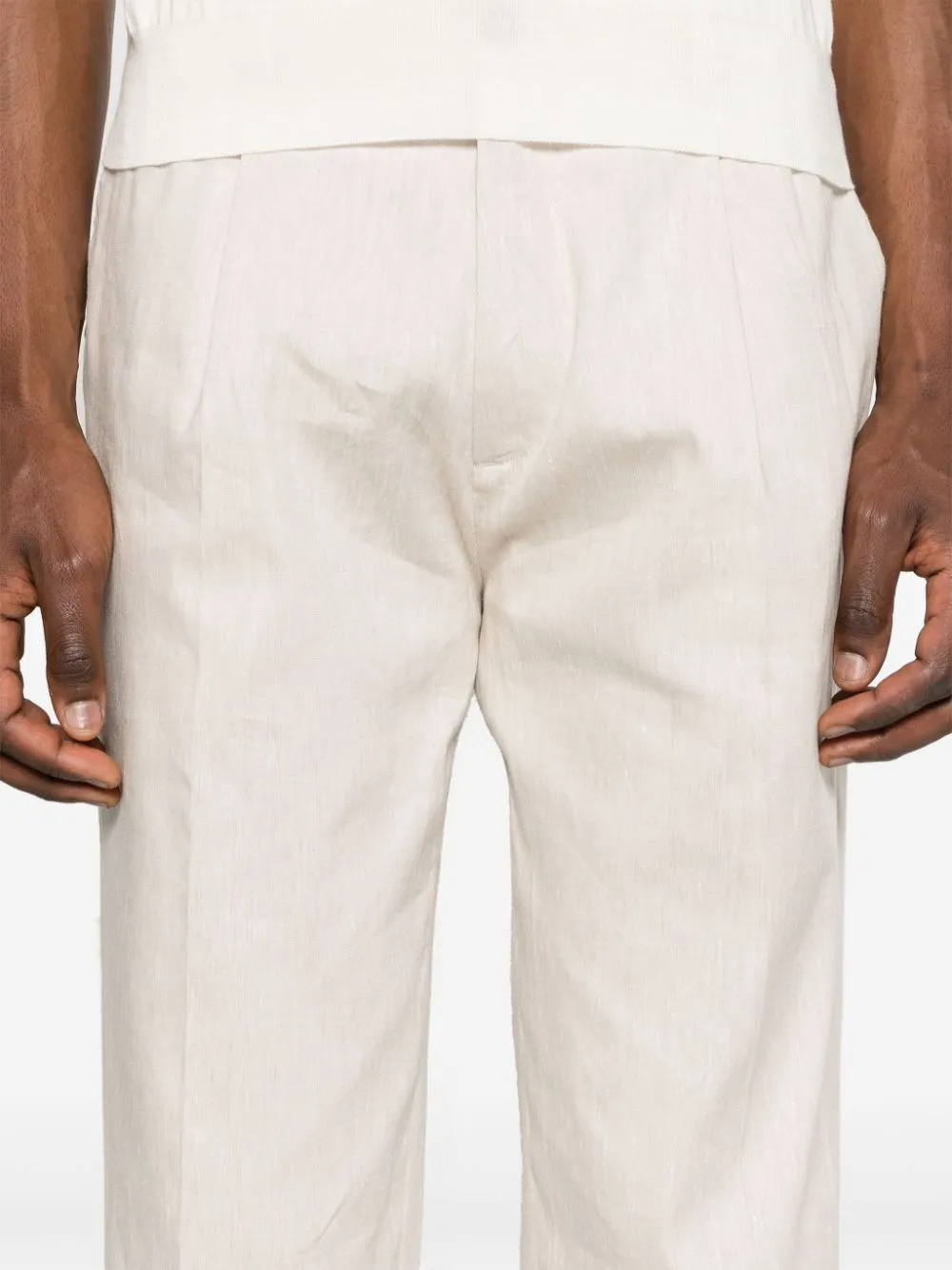 Pantaloni chino in beige Cruciani - uomo