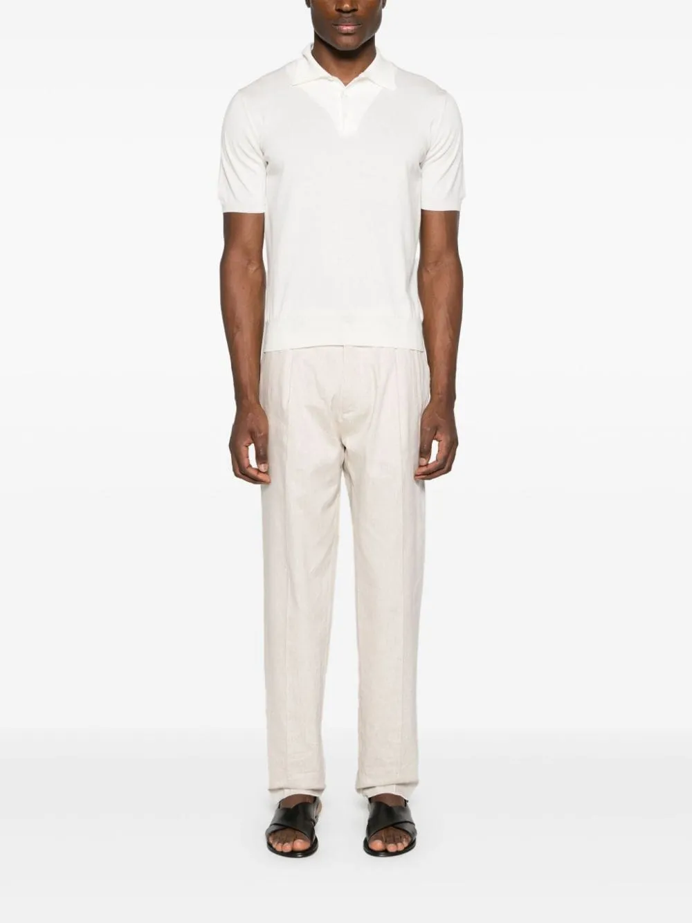 Pantaloni chino in beige Cruciani - uomo