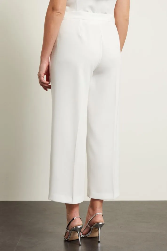 Pantaloni dritti in cady