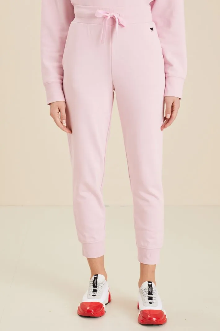 Pantaloni jogging in cotone