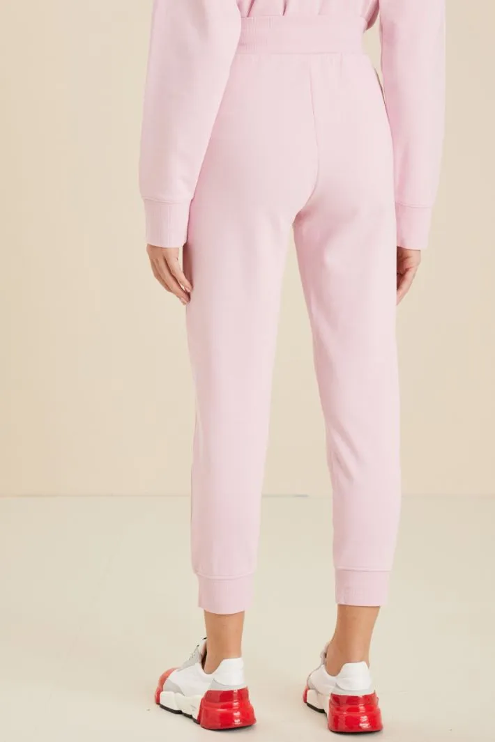 Pantaloni jogging in cotone