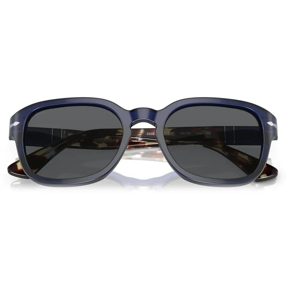 Persol - PO3305S - Blu Opale / Grigio Scuro - Occhiali da Sole - Persol Eyewear