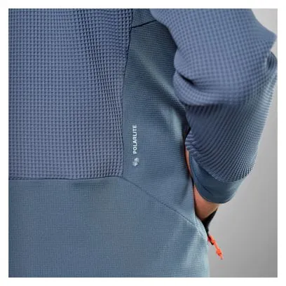 Pile ibrido Salewa Puez Waffle Blu