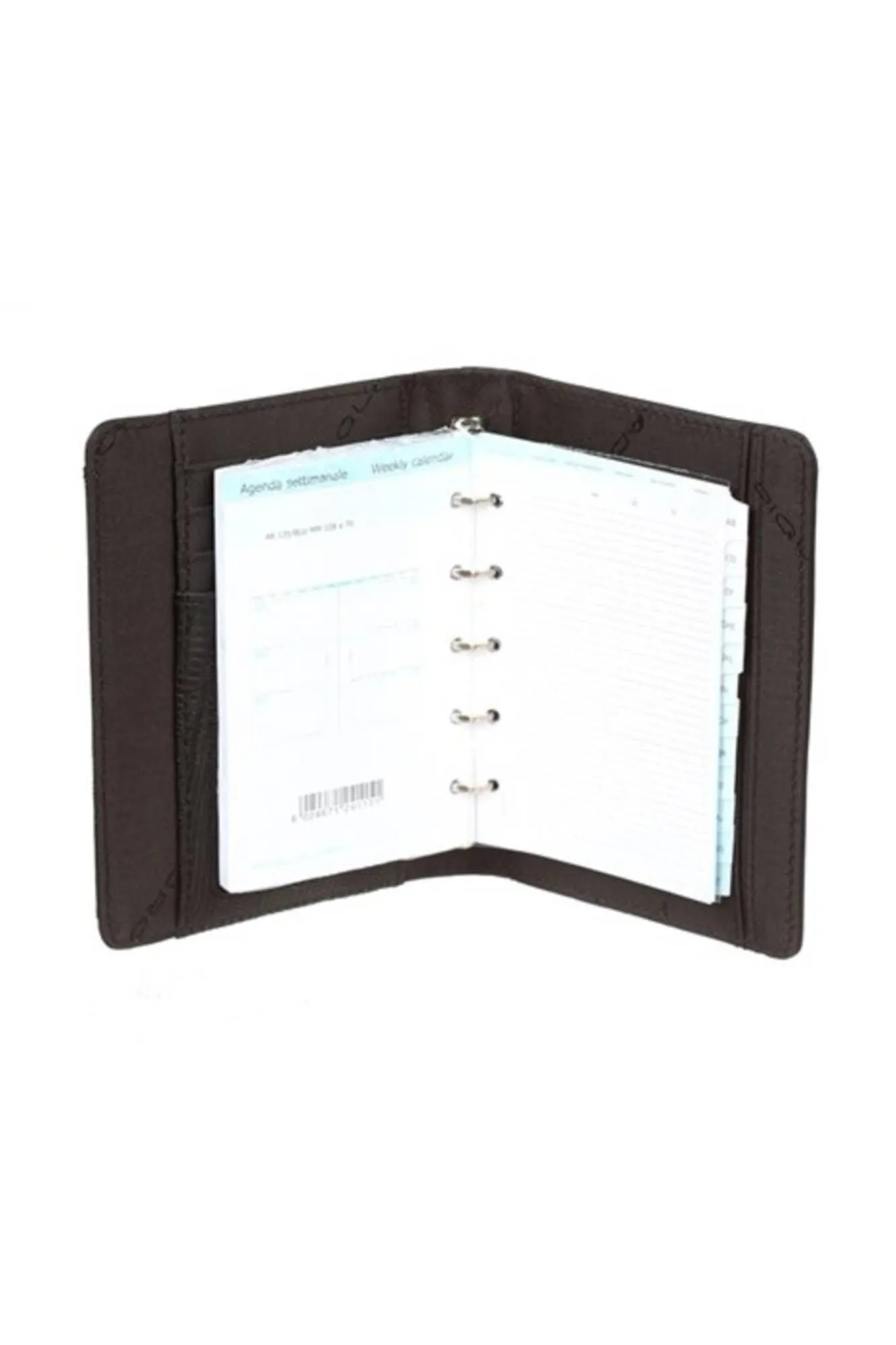 PIQUADRO AGENDA UNISEX NERO