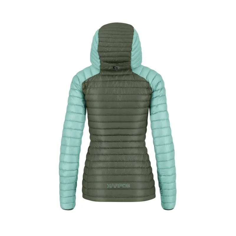 Piumino da donna Karpos ALAGNA DOWN (Thyme/Aqua Sky)