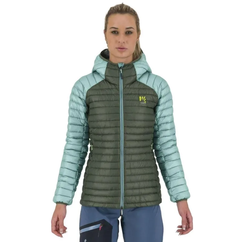 Piumino da donna Karpos ALAGNA DOWN (Thyme/Aqua Sky)