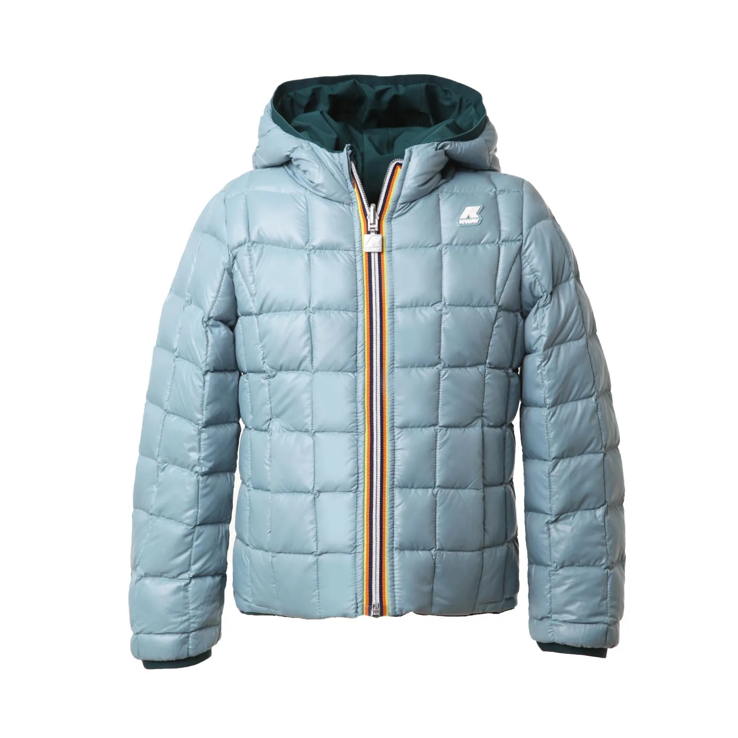 Piumino Lily Eco Thermo Double Verde E Verde Acqua