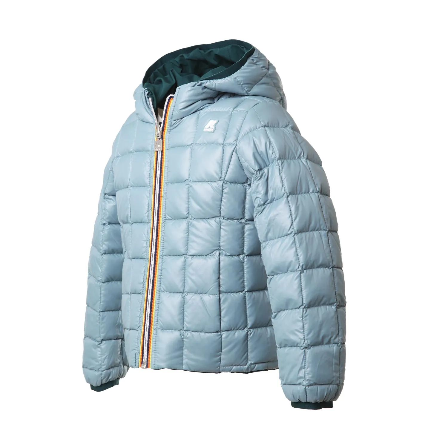 Piumino Lily Eco Thermo Double Verde E Verde Acqua