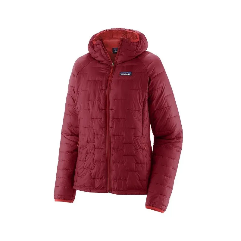 Piumino Patagonia W's Micro Puff Hoody (Wax Red) Donna