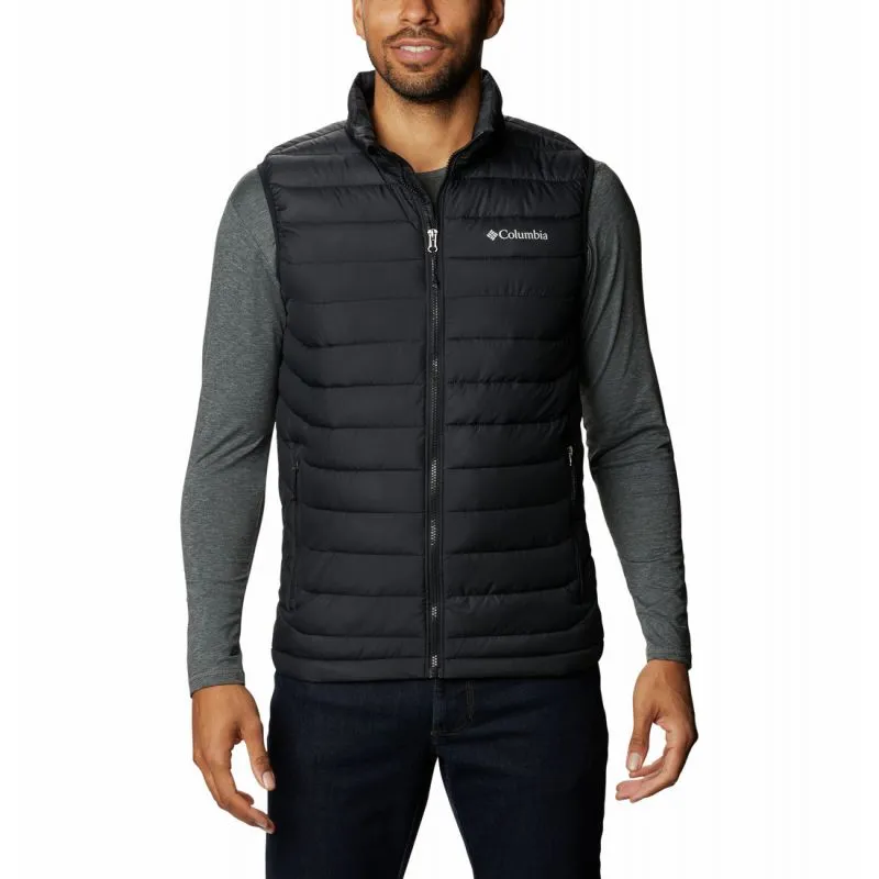 Piumino senza maniche da uomo Columbia Powder Lite (nero)