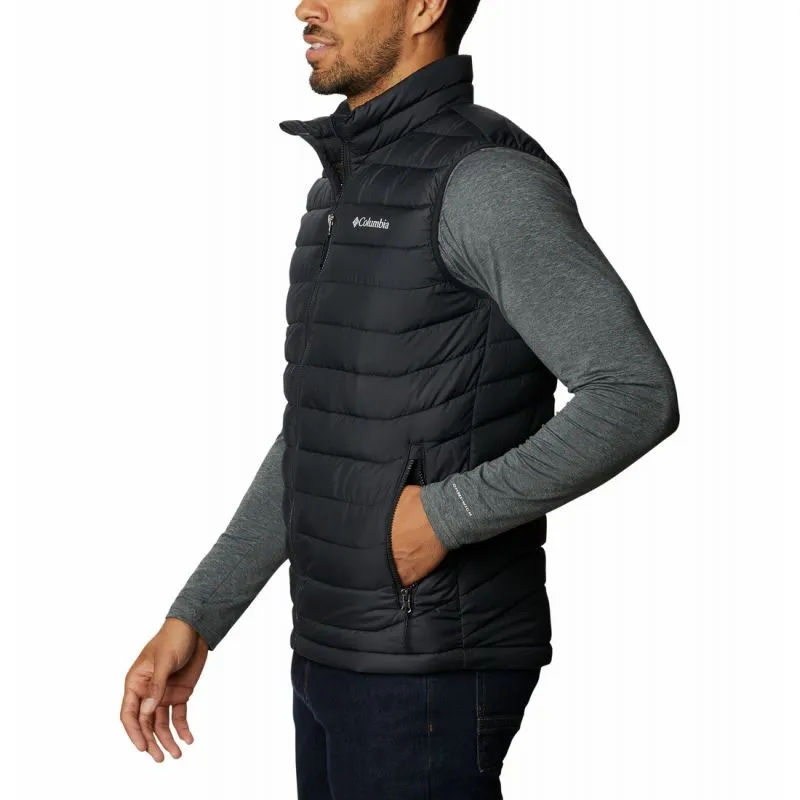 Piumino senza maniche da uomo Columbia Powder Lite (nero)