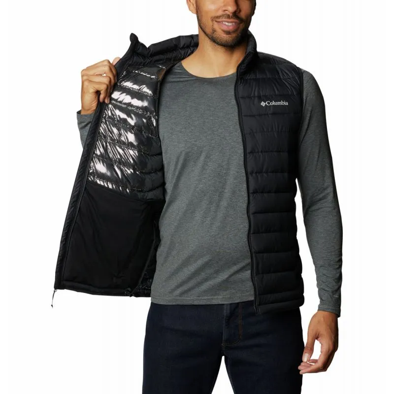 Piumino senza maniche da uomo Columbia Powder Lite (nero)