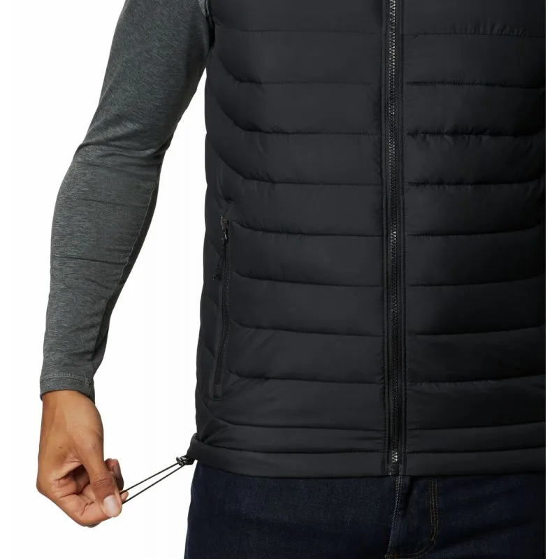 Piumino senza maniche da uomo Columbia Powder Lite (nero)