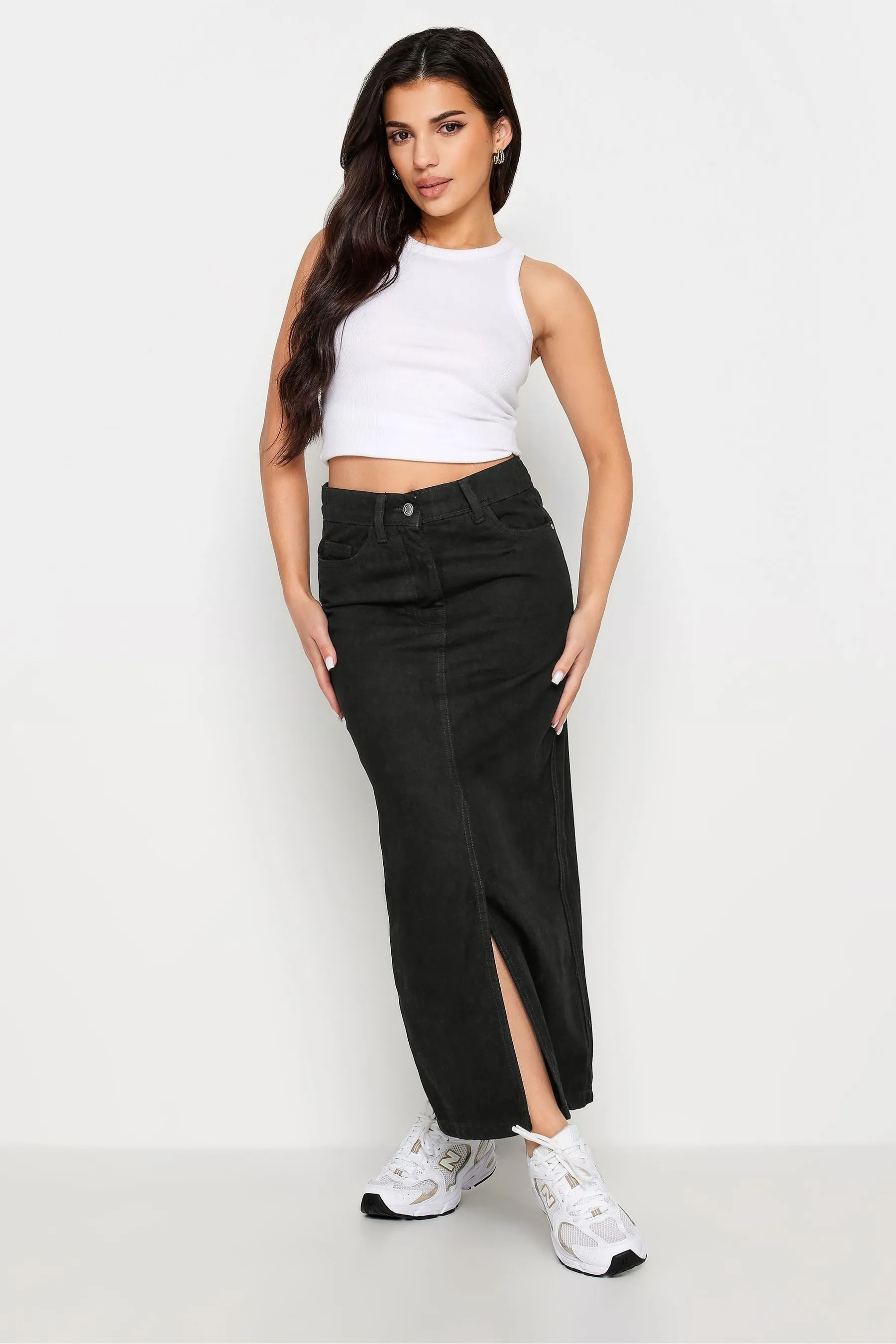 PixieGirl Petite Denim - Gonna maxi