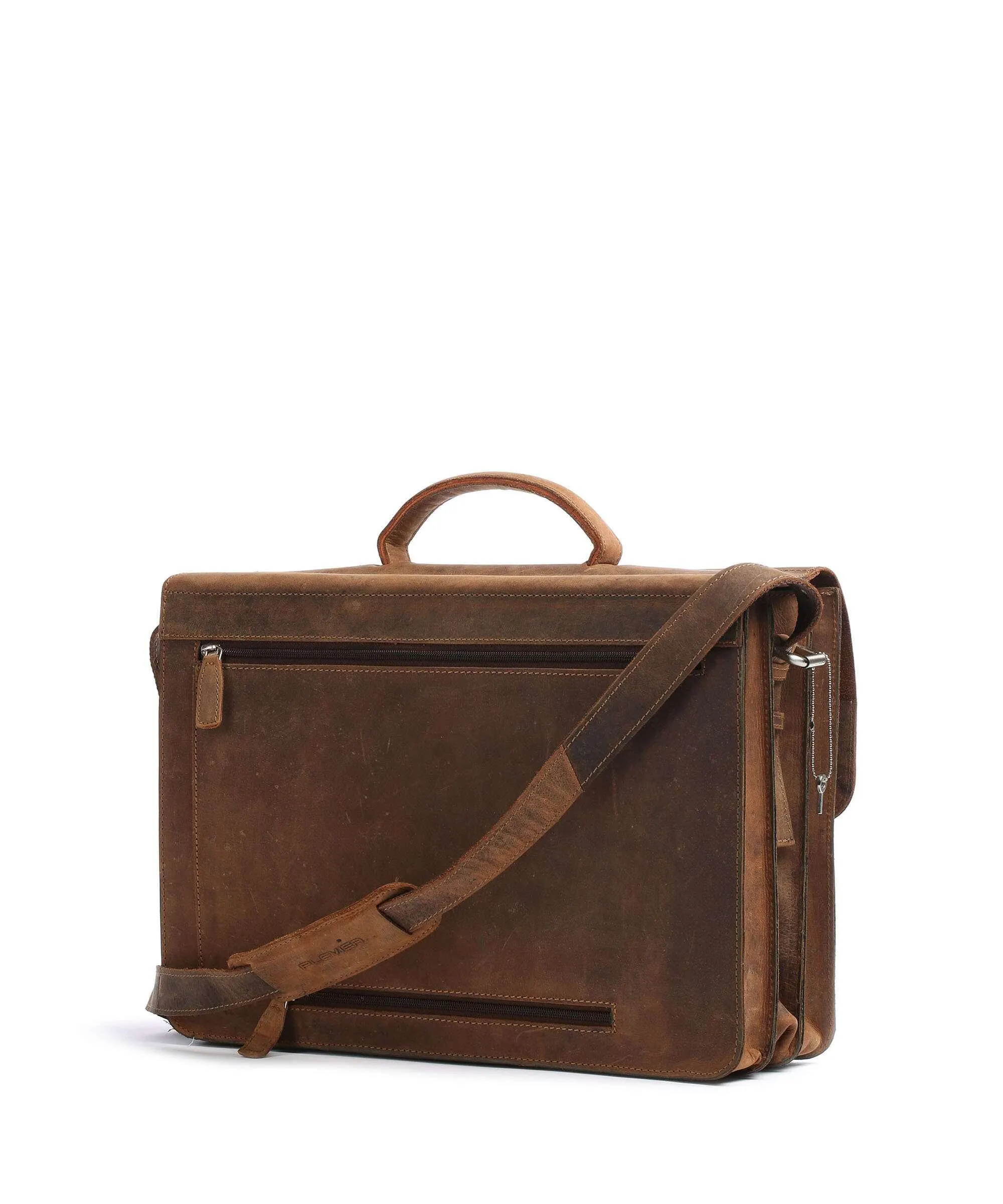  Plevier Retro Cartella 17″ pelle marrone  
