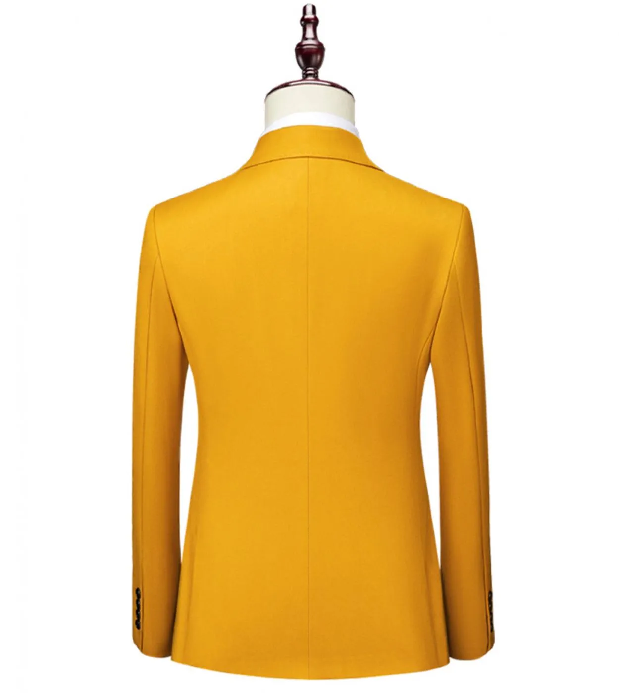 Plyesxale Elegante blazer bianco rosso giallo per uomo di grandi dimensioni Nuovo stile Slim Fit Giacca da sposa Blazer Prom Sta