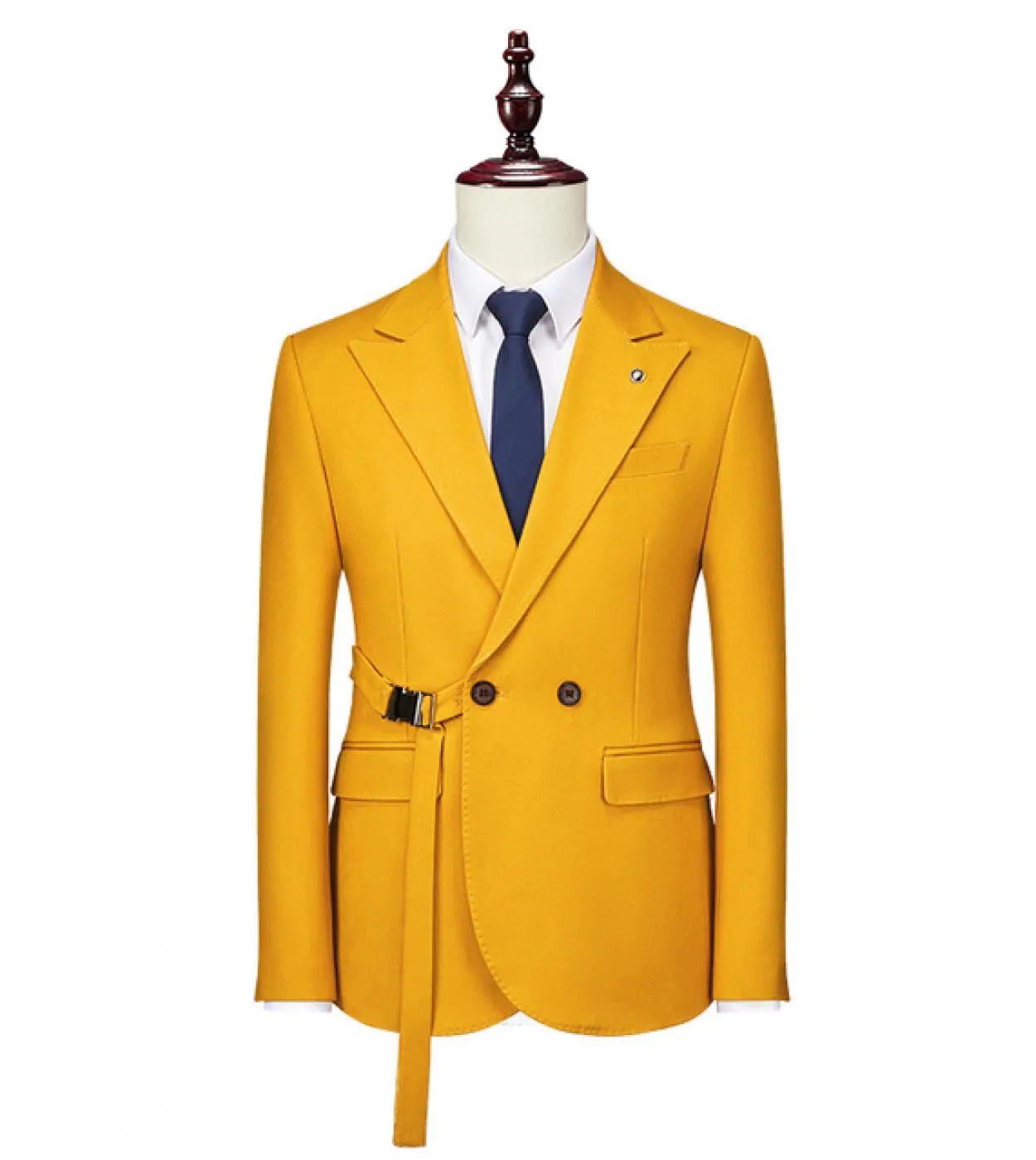 Plyesxale Elegante blazer bianco rosso giallo per uomo di grandi dimensioni Nuovo stile Slim Fit Giacca da sposa Blazer Prom Sta
