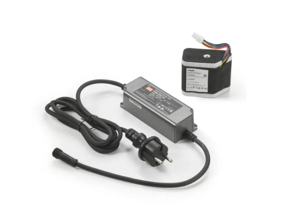 Power kit e600 stiga per robot stig compreso di batteria 2.5ah e caricabatteria Stiga