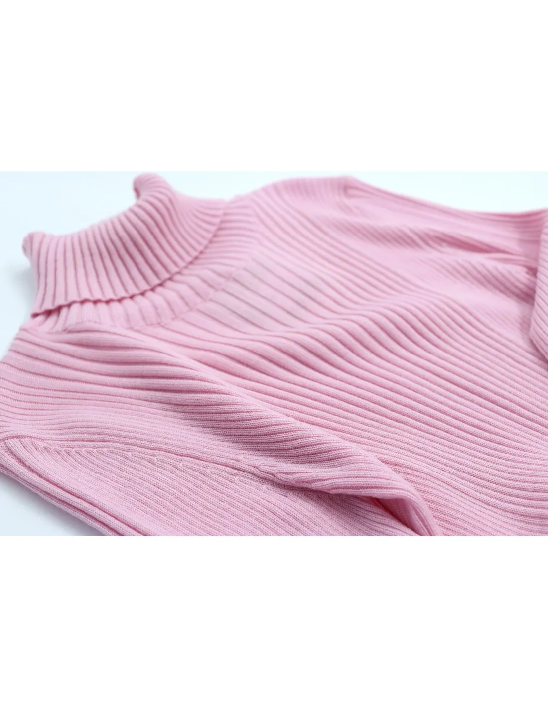 PULL DONNA A COLLO ALTO IN 100% LANA MERINO