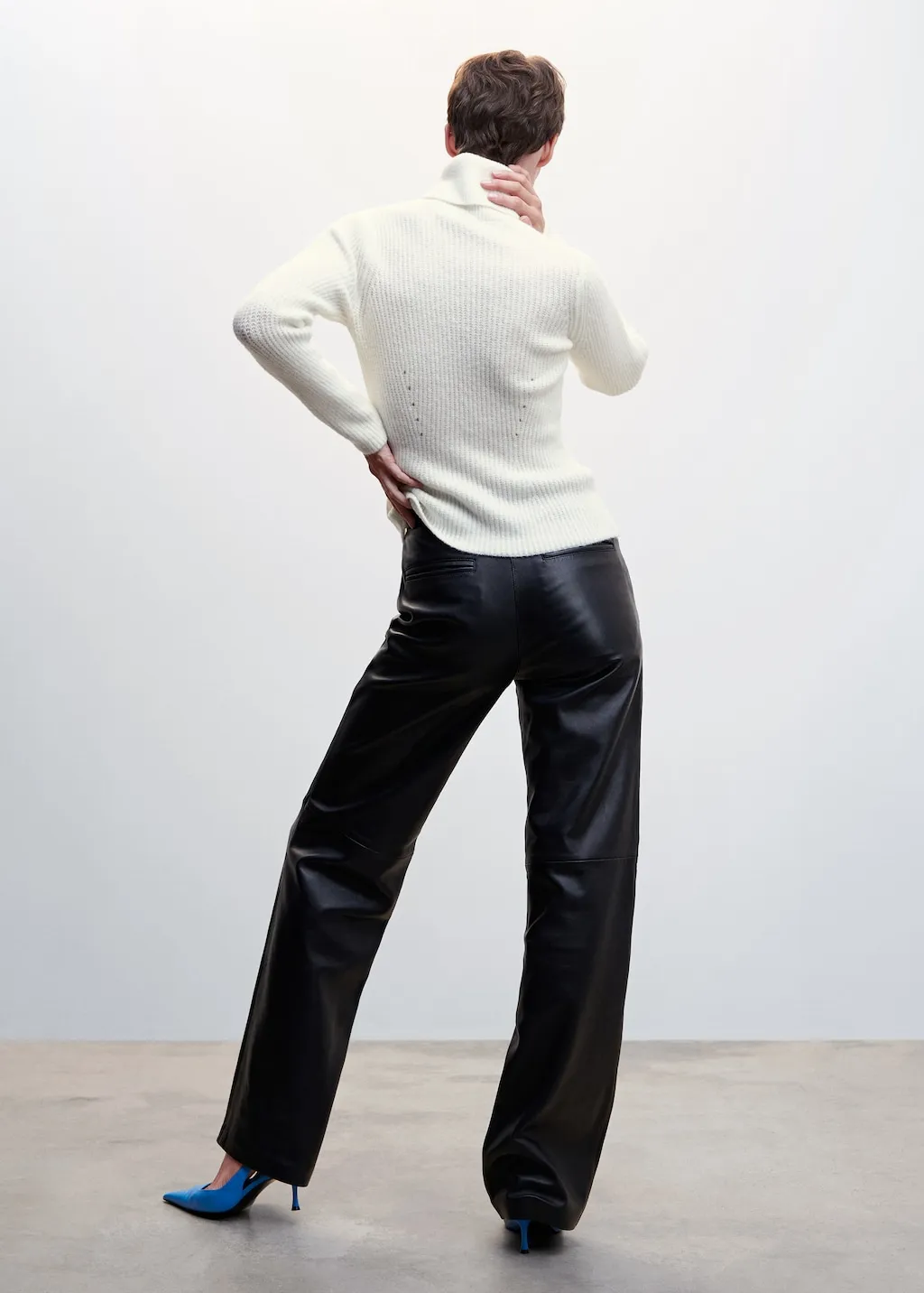 Pullover collo risvolto