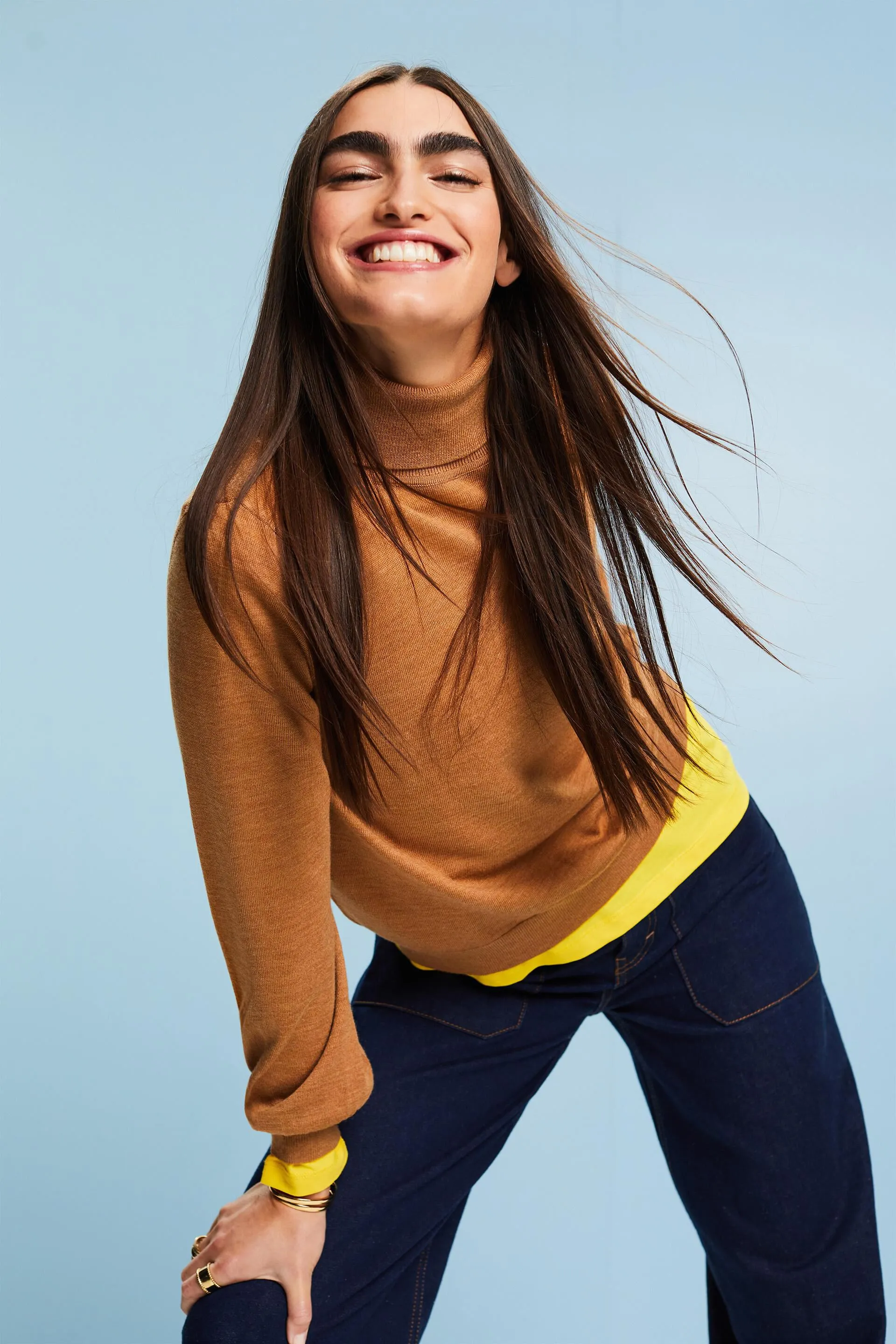 Pullover dolcevita in lana