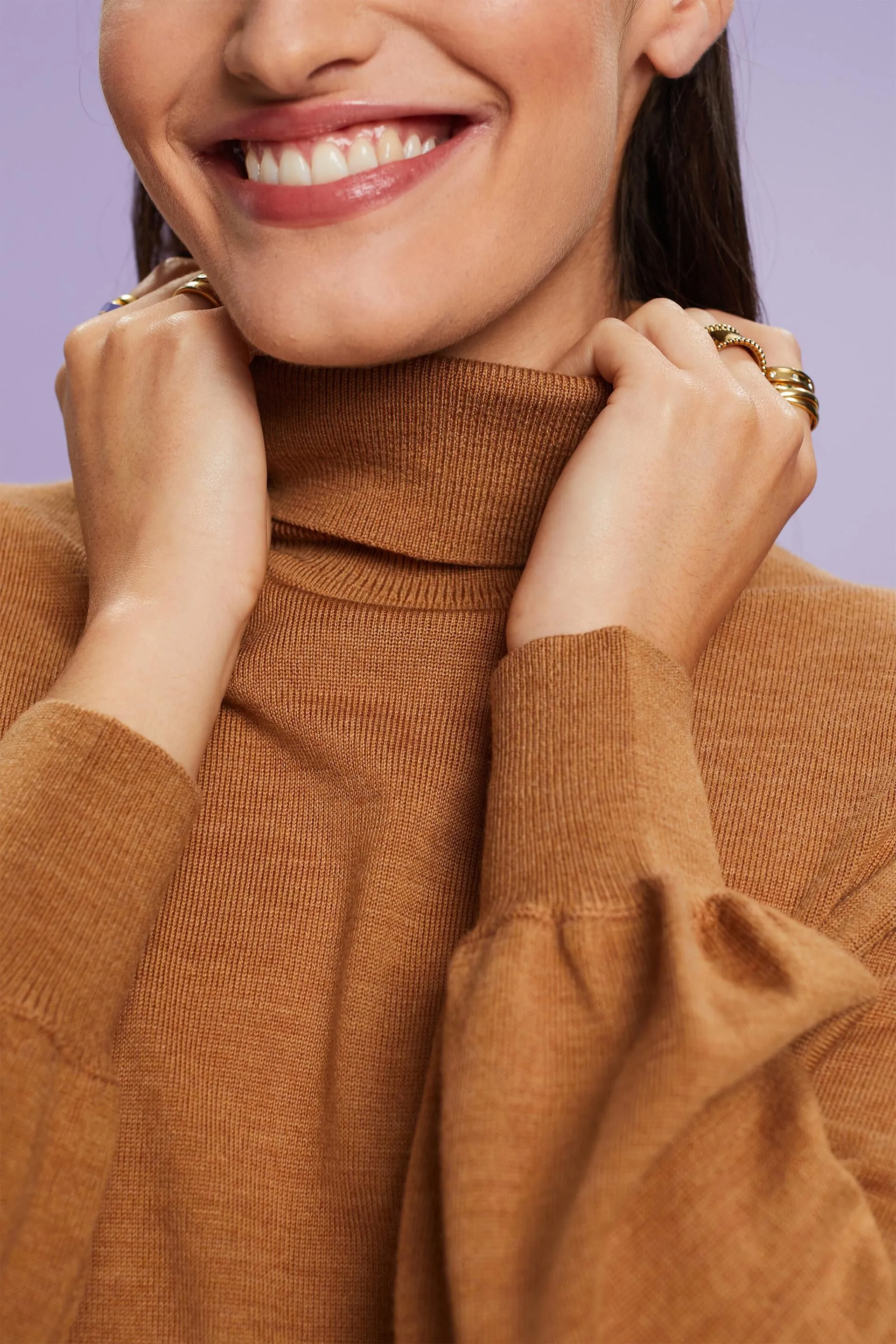 Pullover dolcevita in lana