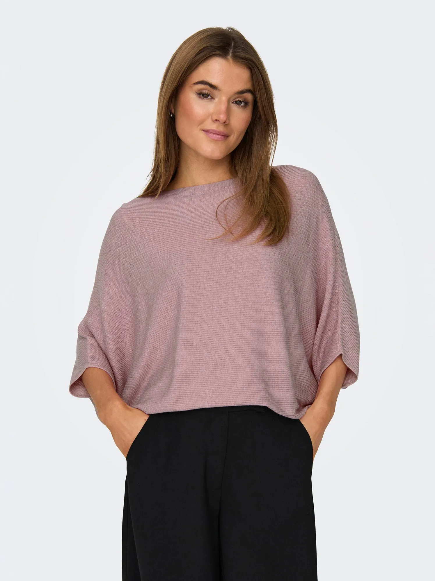 Pullover 'JDY' con maniche a pipistrello - ROSA