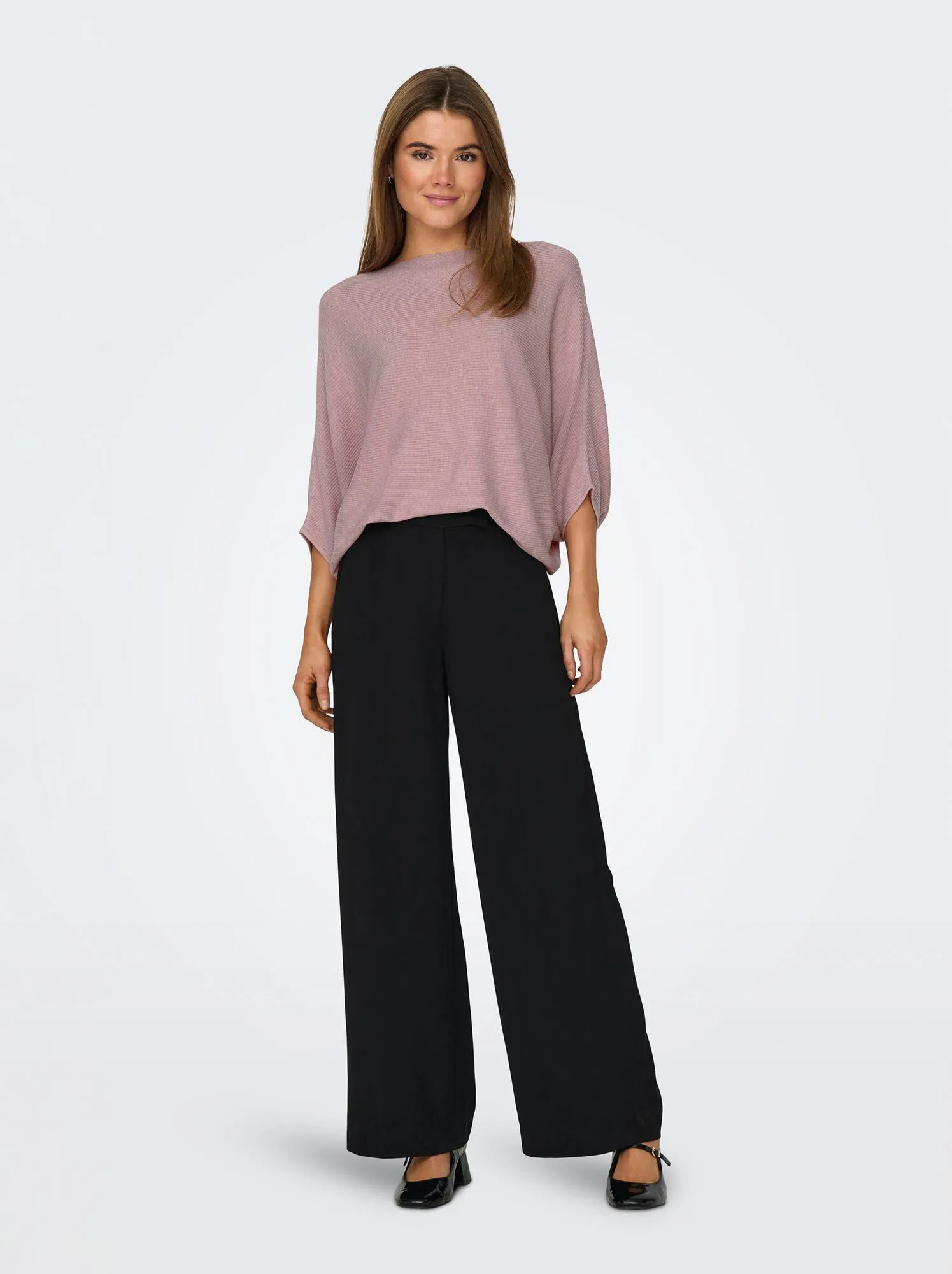 Pullover 'JDY' con maniche a pipistrello - ROSA