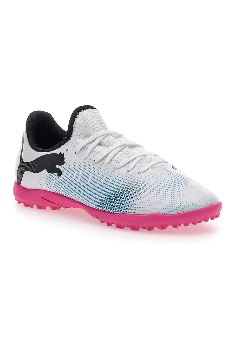   PUMA Scarpe da Calcetto Bianche Puma Future 7 Play TT JR