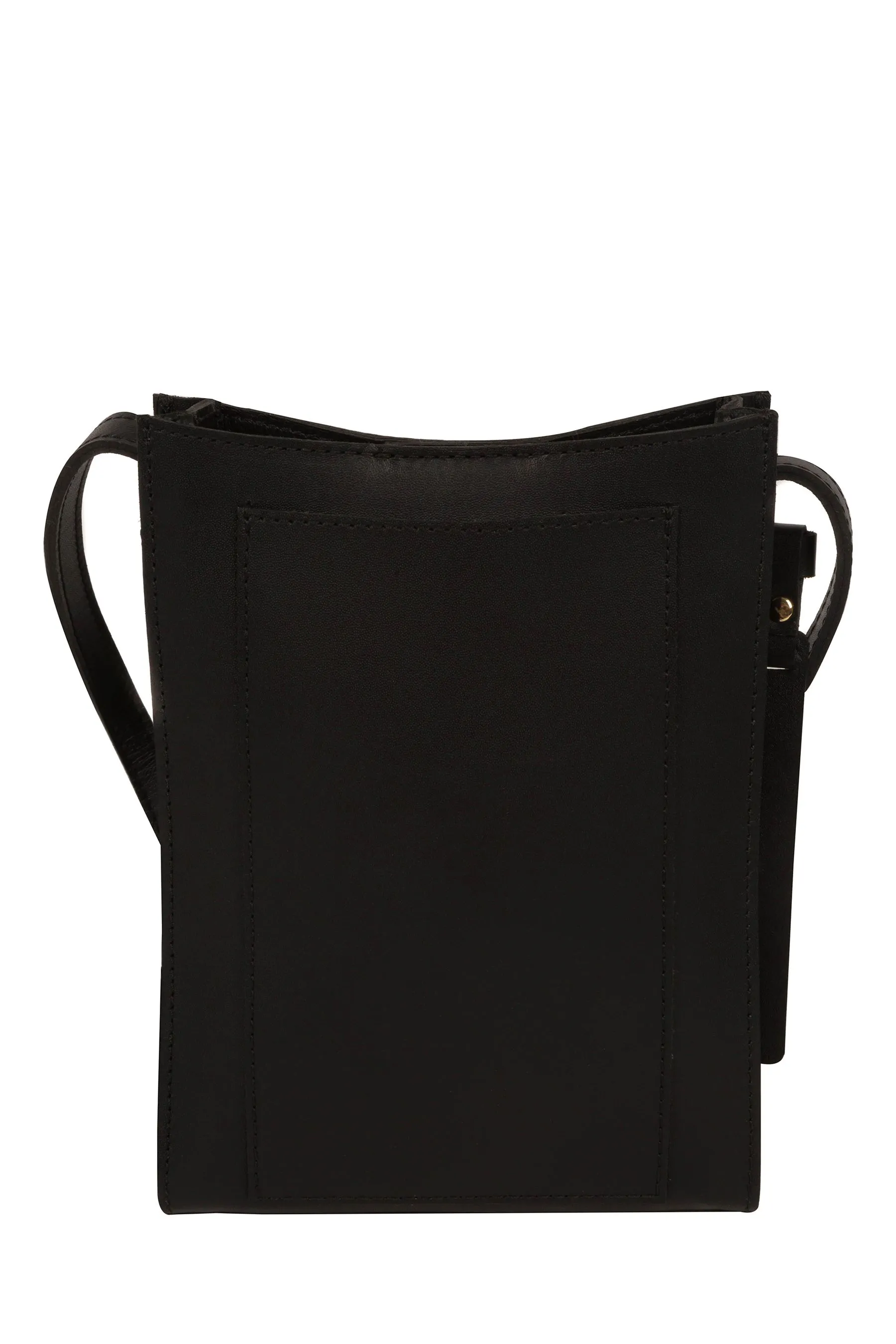 Pure Luxuries London - Barton - Borsa a tracolla per smartphone in pelle conciata vegetale    
