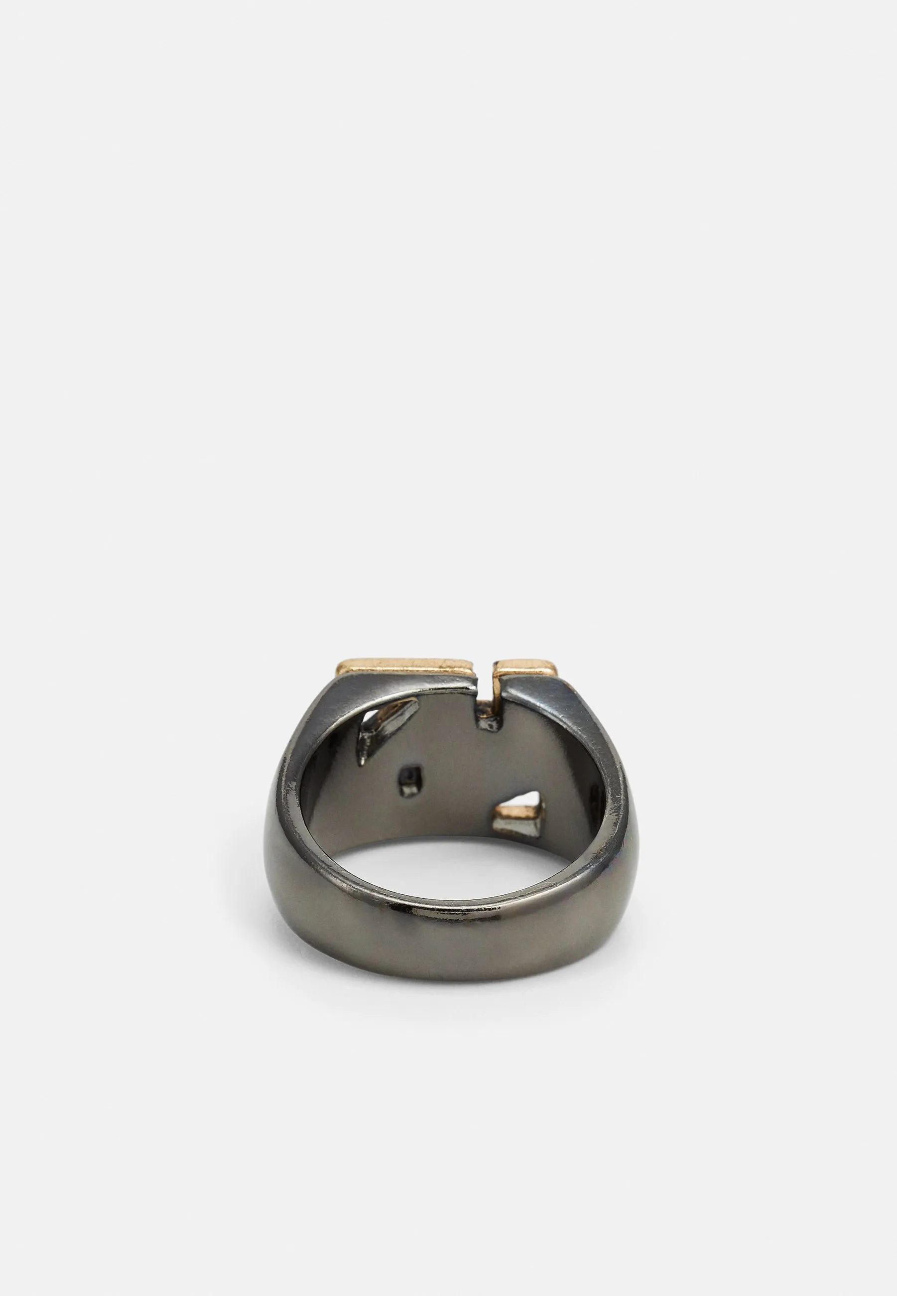 PUZZLED SQUARE SIGNET  - Anello